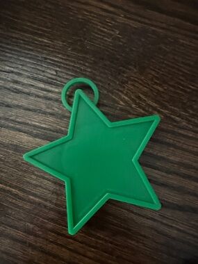 Green Star Balloon Weight